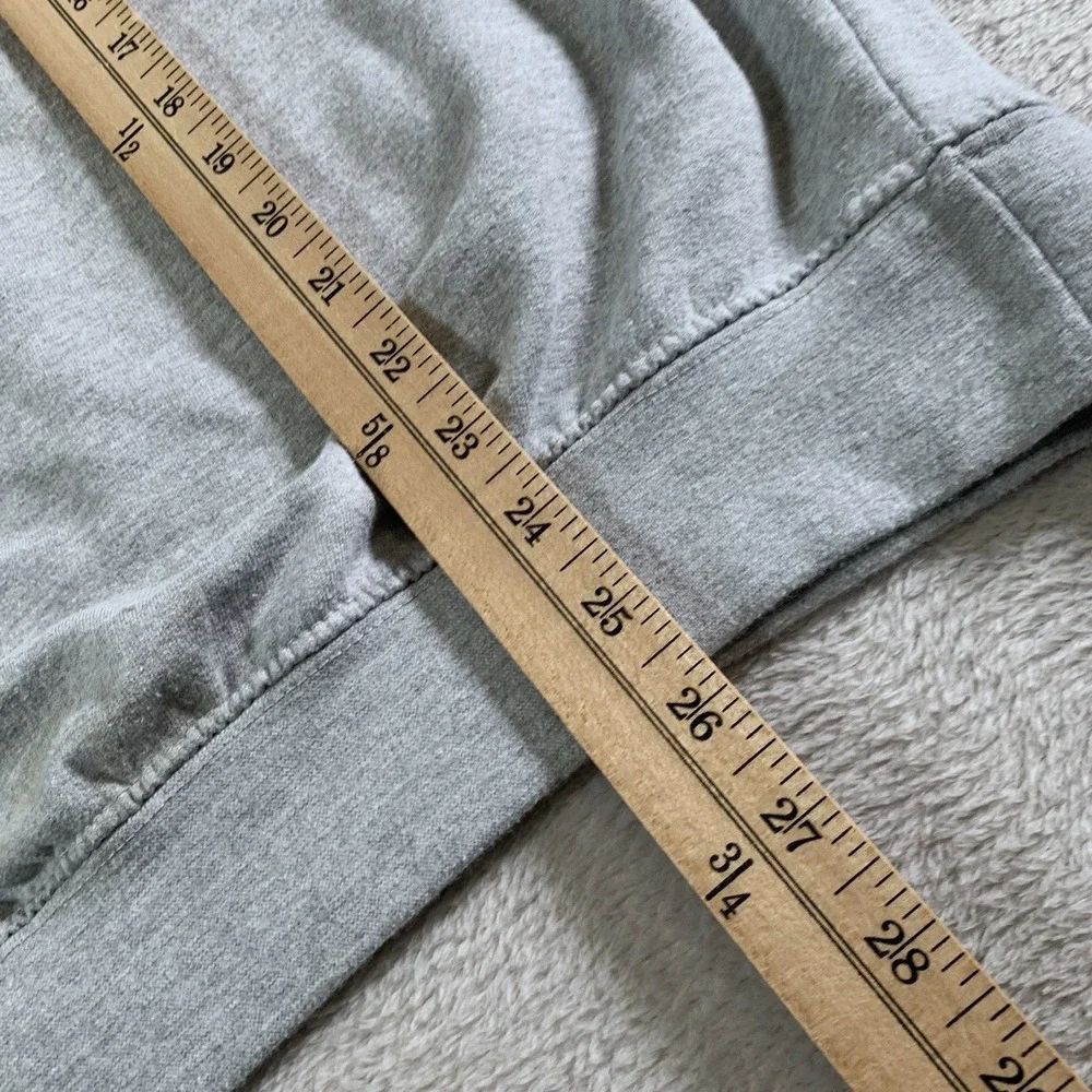 New York Popular Detroit Sweatshirt Mens Medium Gray Crewneck Fleece‎ Top M - Picture 9 of 11